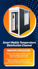 Smart Mobile High Accuracy Temperature Detection Disinfection Channel